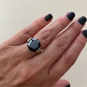 Black Stone Ring